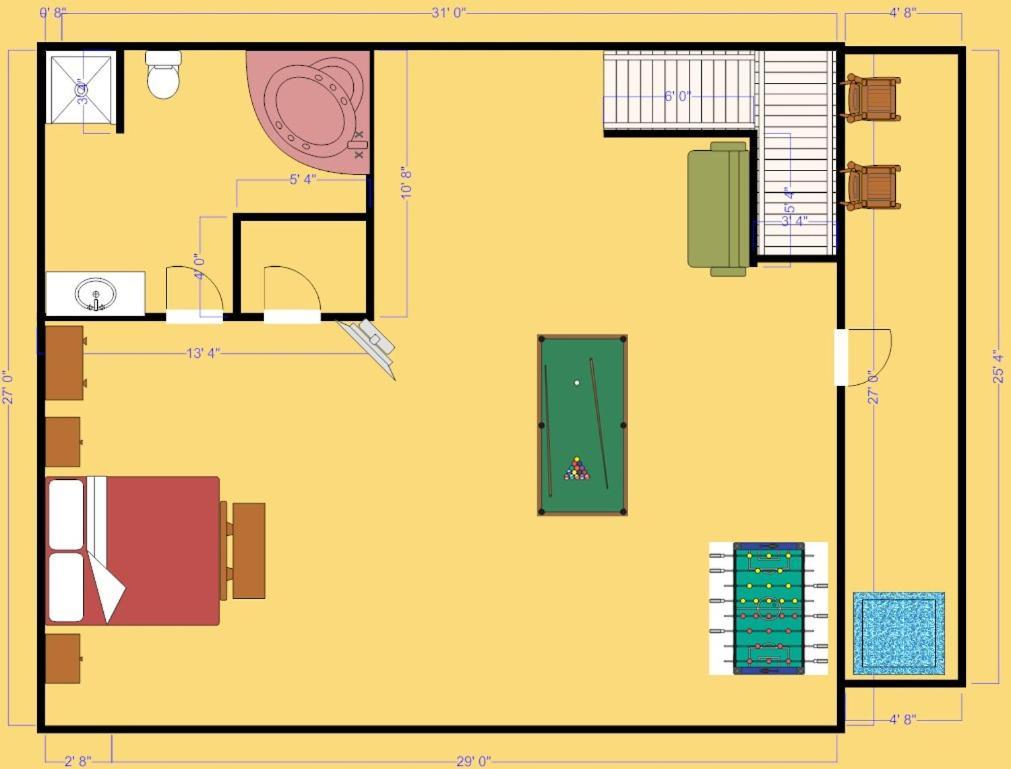 Secret Romance, 2 Bedrooms, Sleeps 8, Pool Table, Hot Tub, Arcade Gatlinburg Buitenkant foto